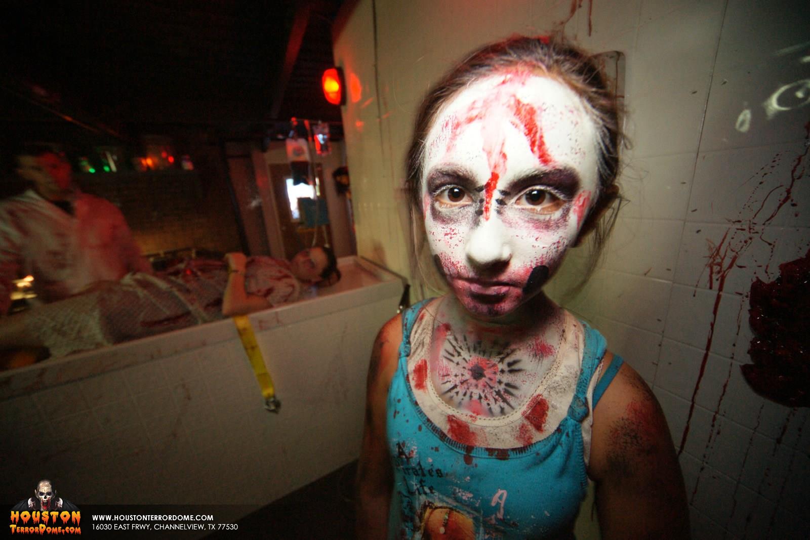 One of our haunted house actresses. 