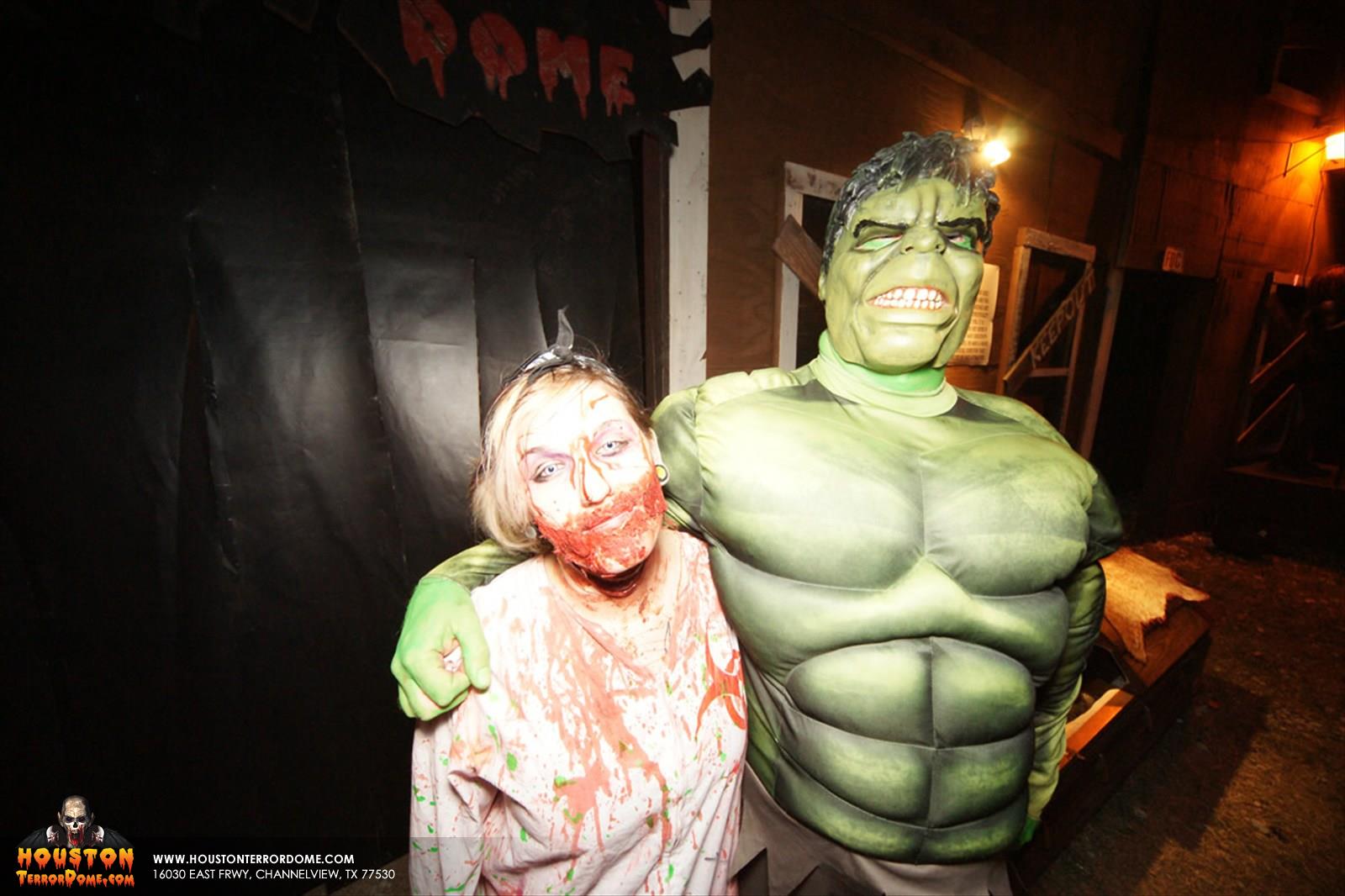 Hulk and zombie. Who would win? 
