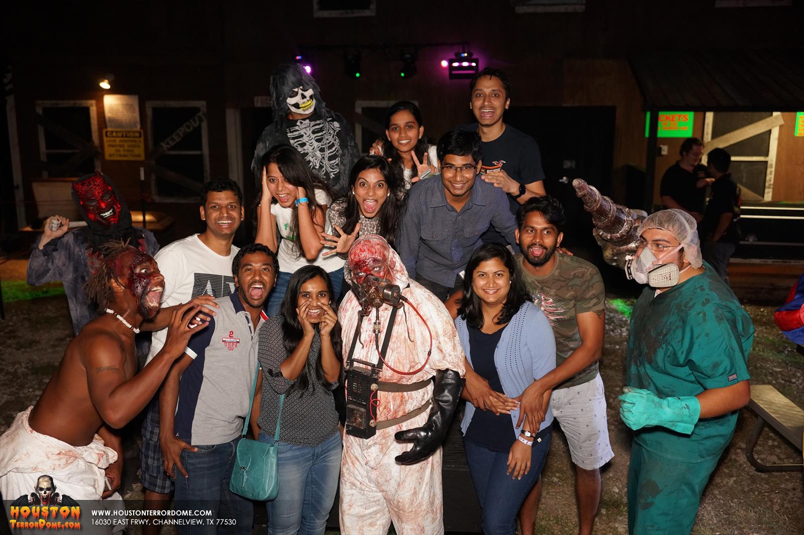 2015 2nd Weekend at Houston Terror Dome Haunted House